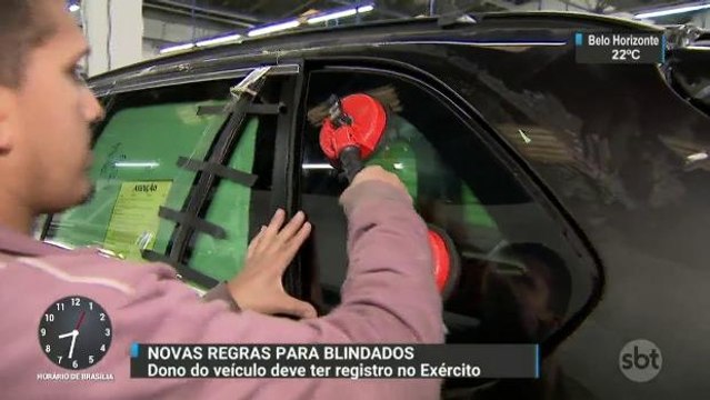 Proprietários de veículos blindados devem ter cadastro no Exército