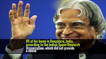 U.R. Rao, Pioneer of India’s Space Program, Dies at 85