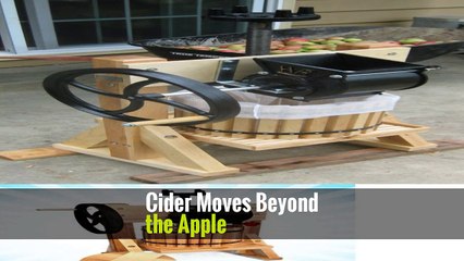 Cider Moves Beyond the Apple