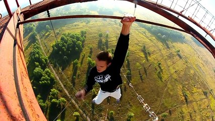 Impresionante escalada compilación loco alto de lugares rusos 2