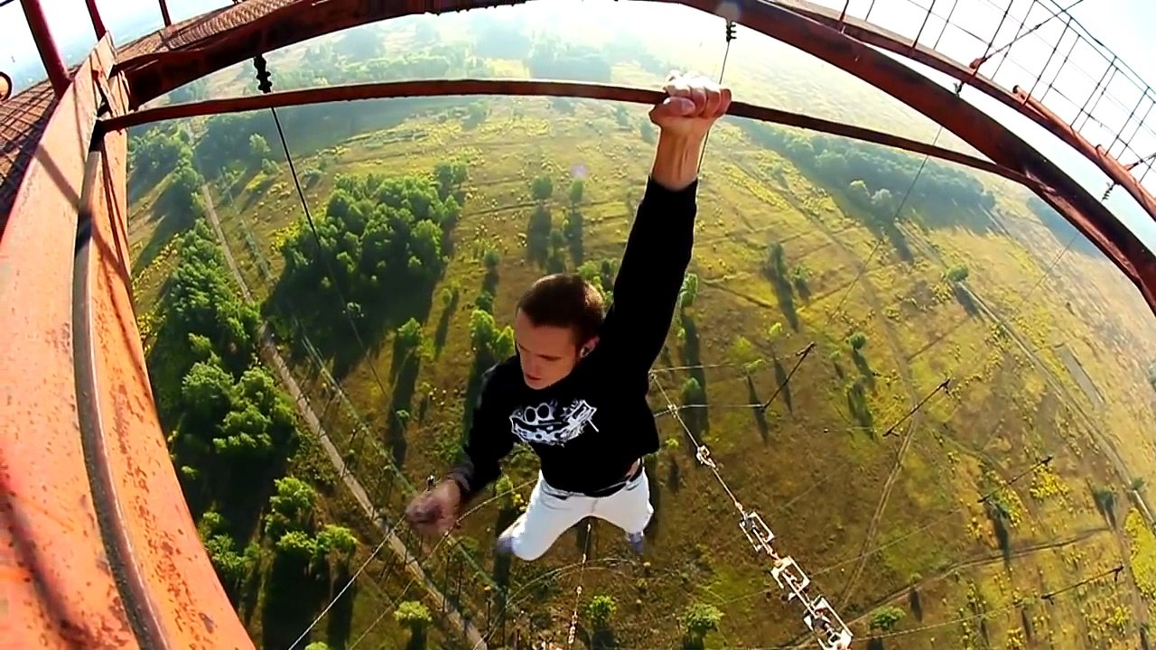 Impresionante escalada compilación loco alto de lugares rusos 2