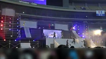 夢ドーム2015 スーパーヒーローステージ 仮面ライダードライブ トッキュウジャー 仮面ライダーマッハ 2015/01/02