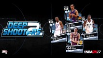 DEEP SHOOTERS 2 FULL SET REVIEW DIAMOND CHRIS MULLIN KEVIN DURANT TRACY MCGRADY NBA 2K17 M