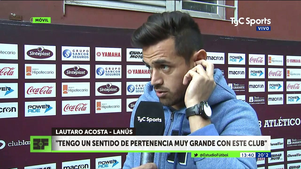 Lautaro Acosta: "Un millón más o un millón menos no me hace más feliz"