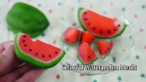 Watermelon Mochi Recipe スイカべこもち