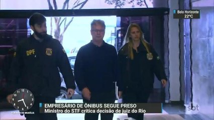 Ministro Gilmar Mendes critica juiz que mandou prender empresário Jacob Barata Filho