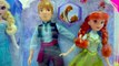 Disney Frozen Dolls Queen Elsa, Princess Anna , Kristoff Hasbro Doll Unboxing Video Cookie