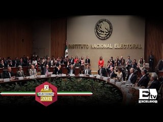 Comienza sesión permanente del INE / Elecciones 2015