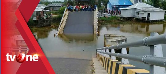Lalu Lintas Terputus, Jembatan Ambruk Secara Tiba-tiba