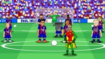 MSN STRIKE AGAIN! Song Barcelona vs Man City (4 0 Highlights, Goals, Messi Hattrick)