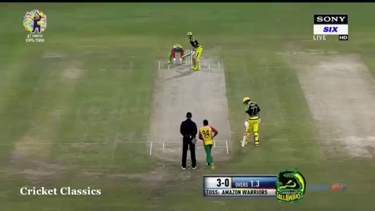 CPL 2017 Highlights-Match 15- Guyana Amazon Warriors vs Jamaica Tallawahs _ Caribbean Premier League
