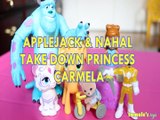 APPLEJACK & NAHAL TAKE DOWN PRINCESS CARMELA SULLEY SYLVANIAN FAMILIES CARMELA LA CREME YELLOW RANGER Toys BABY Videos,