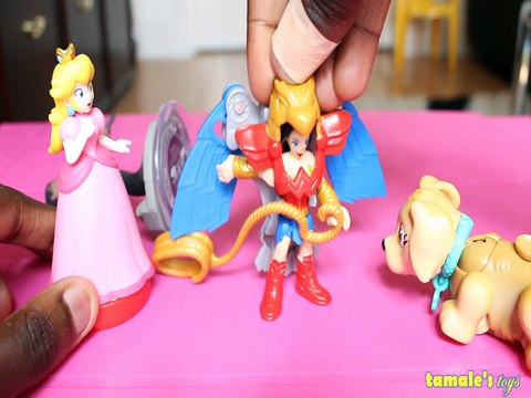 WONDERWOMAN & PETS PARADE SOLVE CRIME PEACH FINN DC COMICS SUPER MARIO STAR WARS Toys BABY Videos, STAR WARS THE FORCE