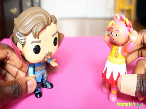 GREY MATTER SENDS UPSY DAISY FOR DOCTOR STRANGE BEN 10 IN THE NIGHT GARDEN MARVEL Toys BABY Videos, CBEEBIES, CARTOON NE