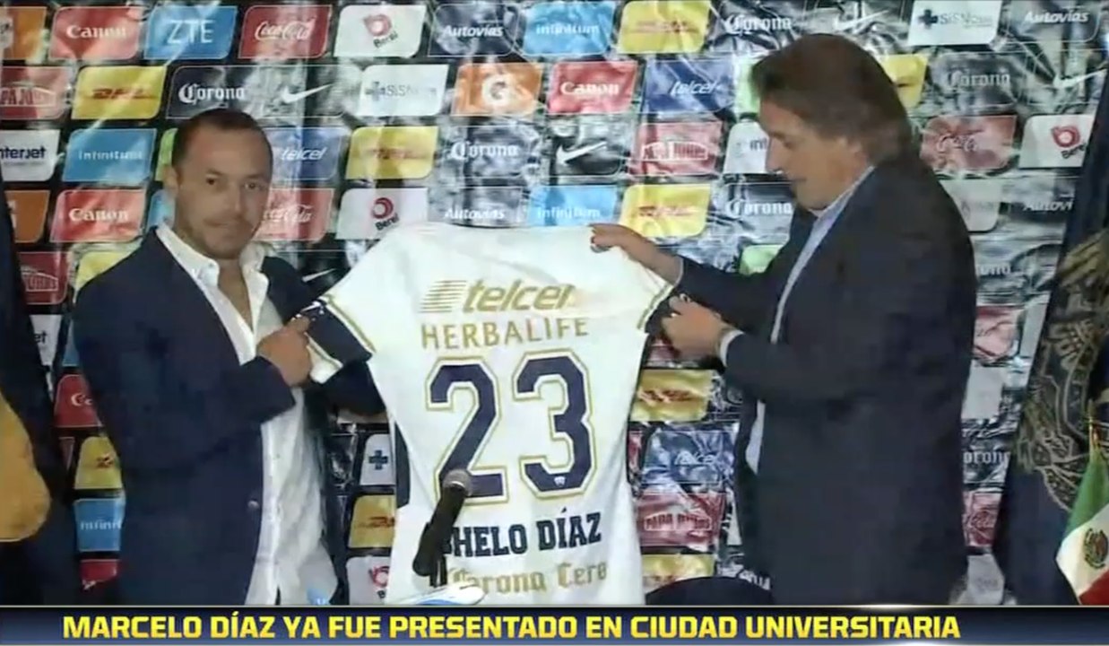 El “Chelo” Díaz fue presentado con Pumas