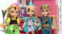 En Niños muñecos de dibujos animados con el corazón frío tina de baño con Elsa muñecas del juego de barras de espuma