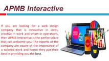 Web Development and Web Marketing Services AT APMB Interactive