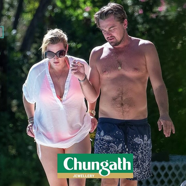 Leonardo DiCaprio and Kate Winslet Pool Photos - Titanic Reunion