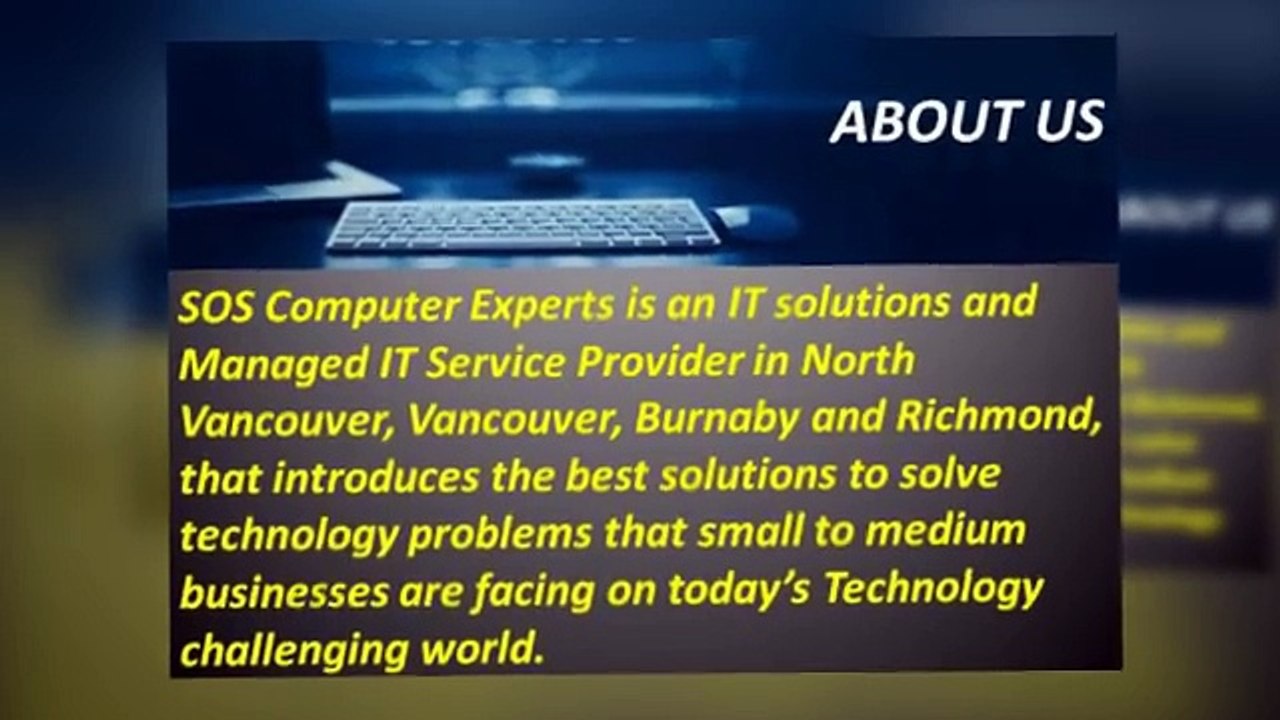 Managed IT services Vancouver | sos-ca.com