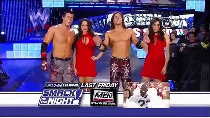 Valentines Date Between The Bella Twins And Miz And Morrison