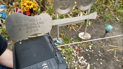 Steve Hultay Ghost Box Session at Buddy Holly Crash Site