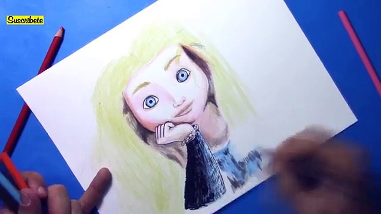 COMO DIBUJAR MERIDA DE BRAVE KAWAII PASO A PASO - Dibujos kawaii faciles - How to draw Mer