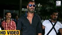 Ajay Devgn Spotted In Rockstar Look At The Airport