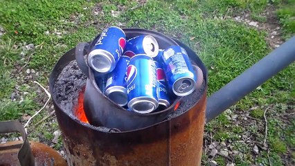 Molten Aluminum Vs. Coconut