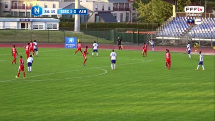 But sur cette frappe enroulée de Sylla dans la surface