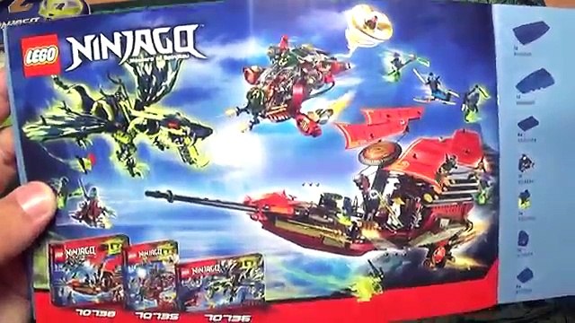 Безбашенный [ОБЗОР ЛЕГО] НИНДЗЯГО 70603 Дирижабль-штурмовик