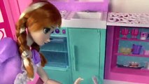 Ana muñecas comer congelado Casa parte princesa Reina tiendas Disney elsa barbie 1