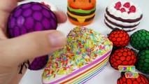 Squishy Toys for Kids Learn Colors with Squishy Balls and Strawberry Cake Toys-pNL_tMdHLlE