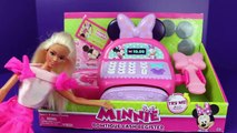 MINNIE MOUSE Electronic CASH REGISTER BowTique Mickey Mouse Shopping for Shopkins Toys Dis