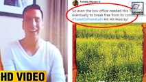 Akshay Kumar REACTS To Wife Twinkle Khanna's Tweet Mocking Khans