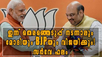 ഇന്ന് തെരഞ്ഞെടുപ്പ് നടത്തിയാലും മോദിയും BJPയും വിജയിക്കും | Oneindia Malayalam