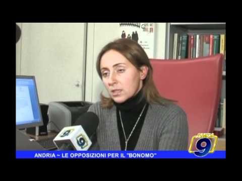 ANDRIA | Le opposizioni per il Bonomo
