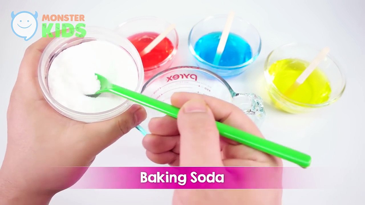 DIY CLEAR GALAXY SLIME! How To Make Liquid Glitter Slime! Colors Borax Jelly Monster Slime