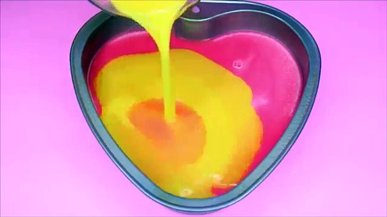 Comment à faire réal arc en ciel Lait gelée cuisine Apprendre le recette bricolage
