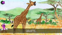 Africano animales aplicación libro Niños para juego Ipad protectores imagen fauna silvestre con mover de un tirón