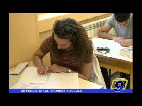 TAR PUGLIA | Sì agli sponsor a scuola