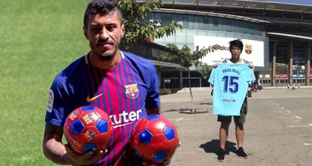 Barcelona'nın Yeni Transferi Paulinho'nun Formasını Sadece 1 Kişi Satın Aldı