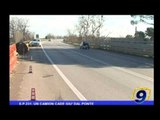 SP 231 | Un camion cade giù dal ponte