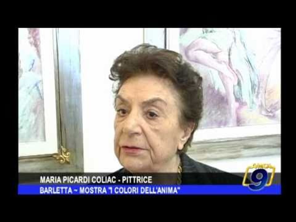 BARLETTA | "I colori dell'anima" 129° personale di Maria Picardi Coliac