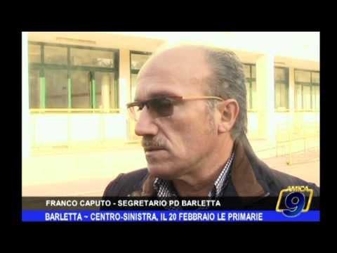 BARLETTA | Centrosinistra, il 20 febbraio le primarie