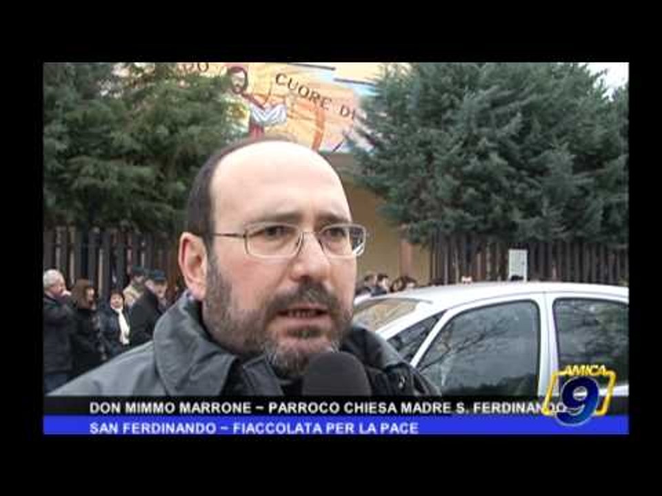 SAN FERDINANDO | Fiaccolata per la pace