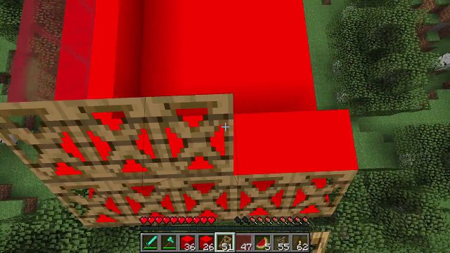 ЦУНАМИ ИЗ РАДУГИ ПРОТИВ ДОМА ИЗ ЖЕЛЕ В МАЙНКРАФТ