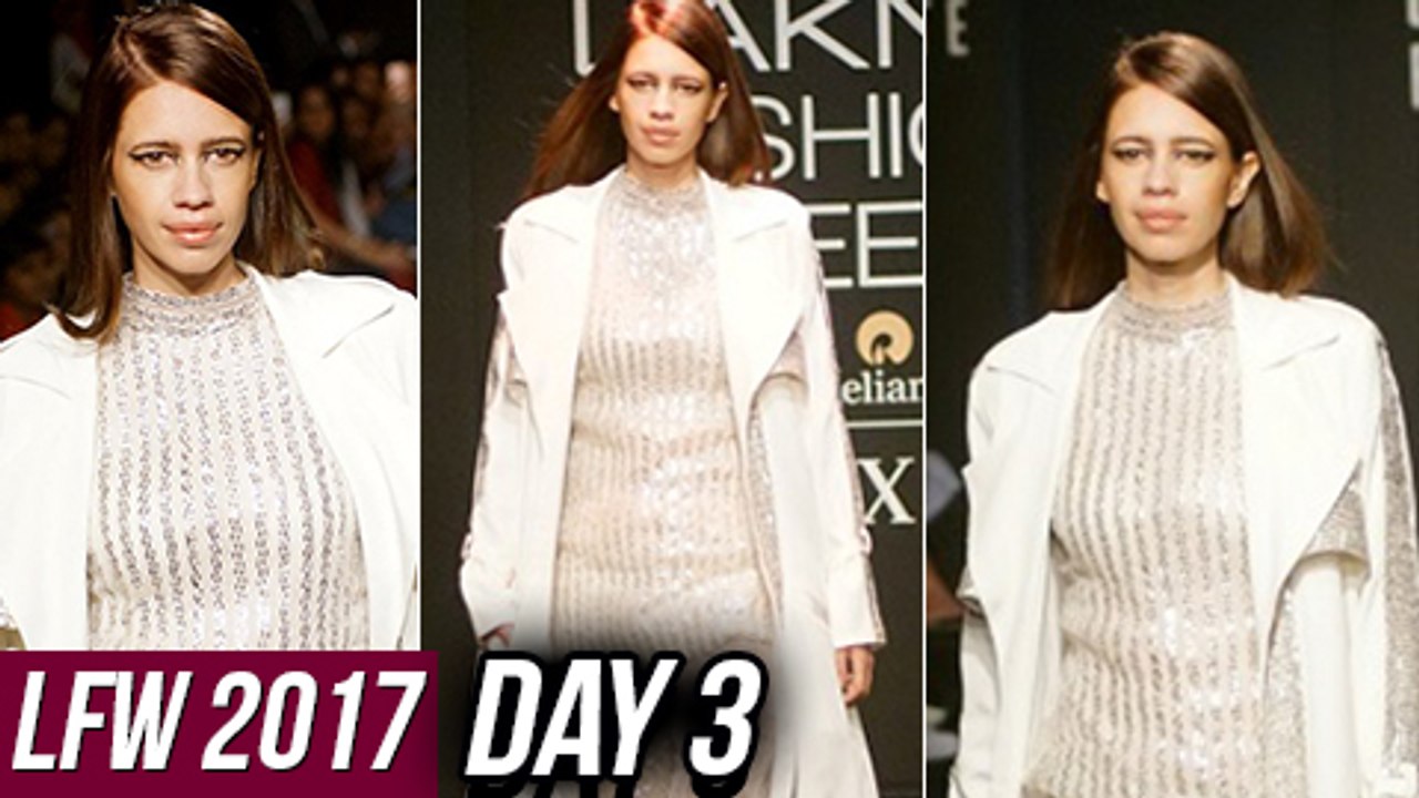 Kalki Koechlin Walks The Ramp At Lakme Fashion Week 2017 Day 3
