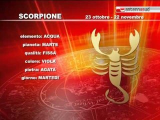 02.03.12 Segno per segno, l'oroscopo di Antenna Sud