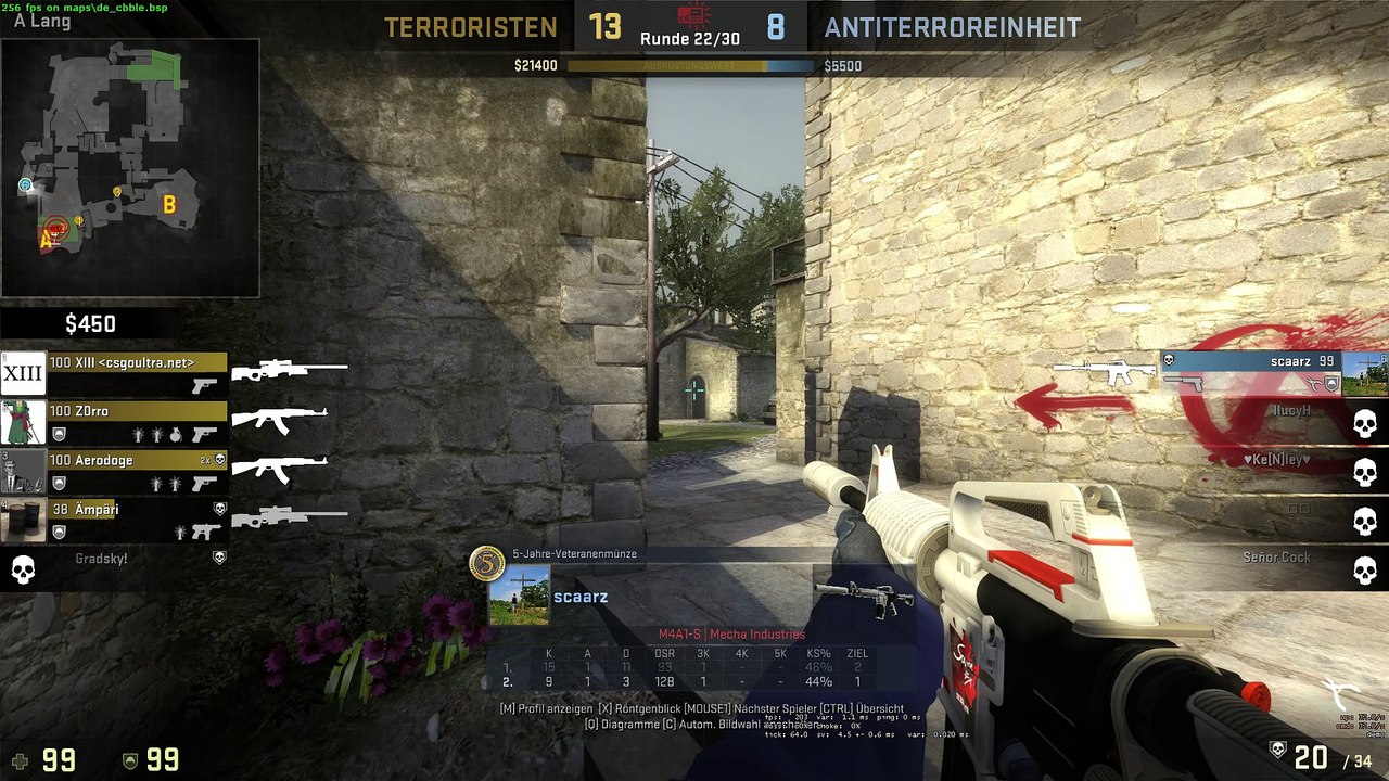 1v4 Retake and Defuse