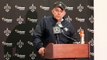 Hear what New Orleans Saints head coach Sean Payton said after the loss to Detroit